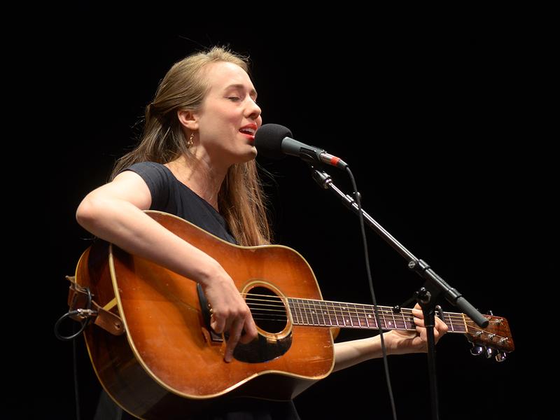 Brennen Leigh performs on <em>Mountain Stage</em>.