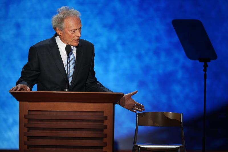 Clint Eastwood at the Republican National Convention in Tampa