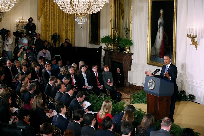 President Obama Holds his Final Press Conference 