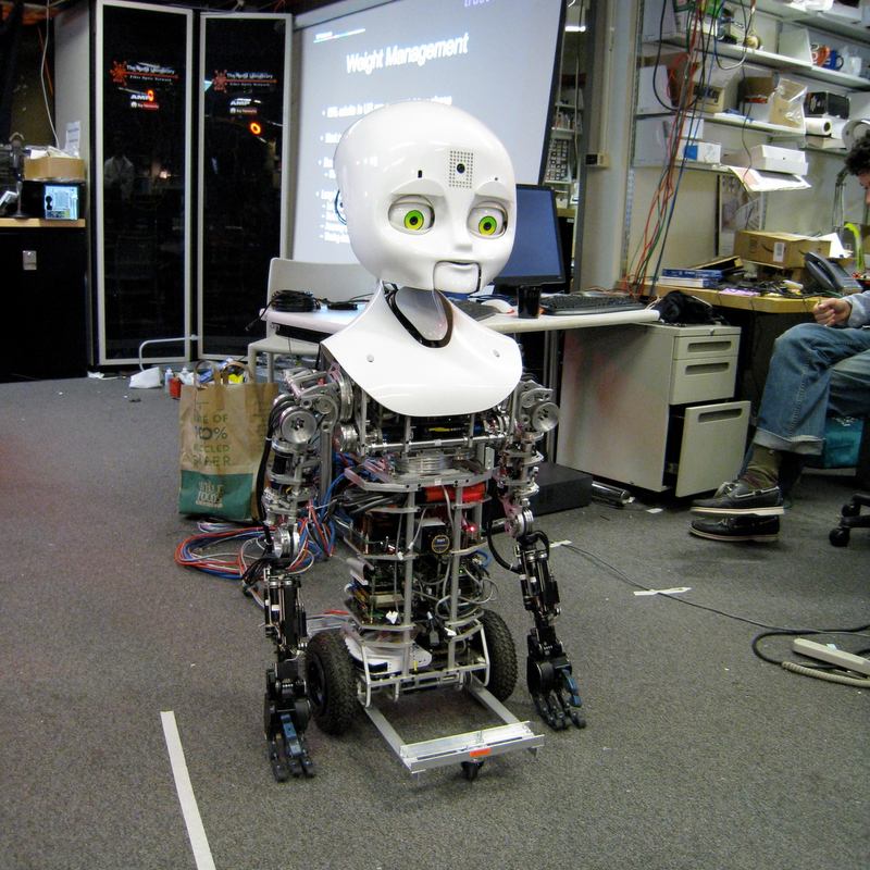This "MDS" robot is a project of the Personal Robots Group at the MIT Media Lab