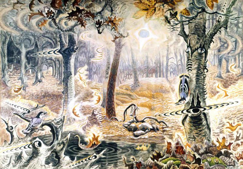 Charles Burchfield's <em>Autumnal Fantasy</em>