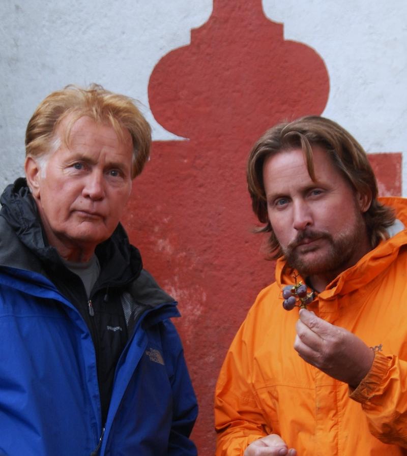 Martin Sheen and Emilio Estevez