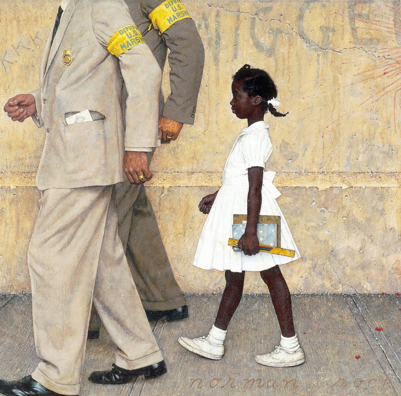 Norman Rockwell's "The Problem We All Live With" (1963)