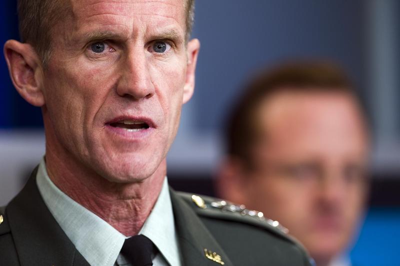 Gen. Stanley McChrystal, U.S. commander in Afghanistan, in May 2010.