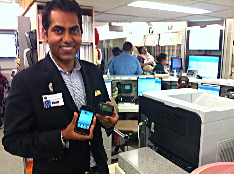 Dr. Rahul Sharma is the medical director and associate chief of service of the Emergency Department at NYU Langone Medical Center. His department recently received a dozen iPhones.