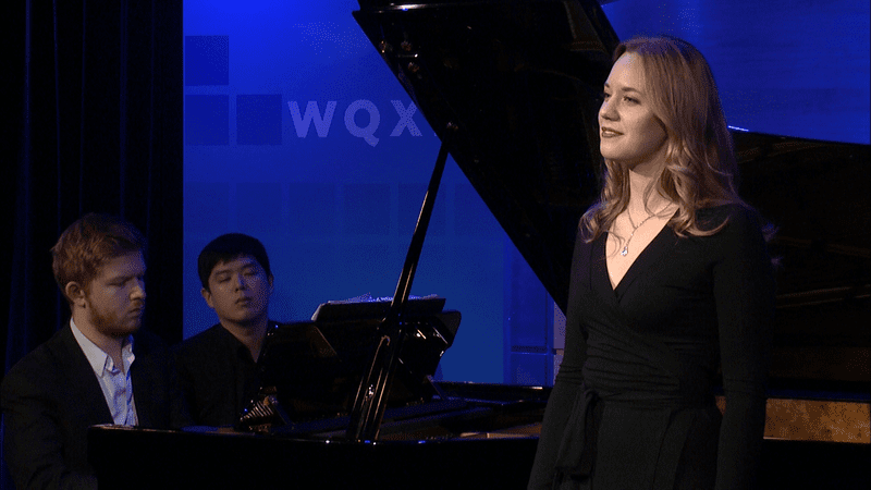 Angela Vallone, soprano performs in The Greene Space