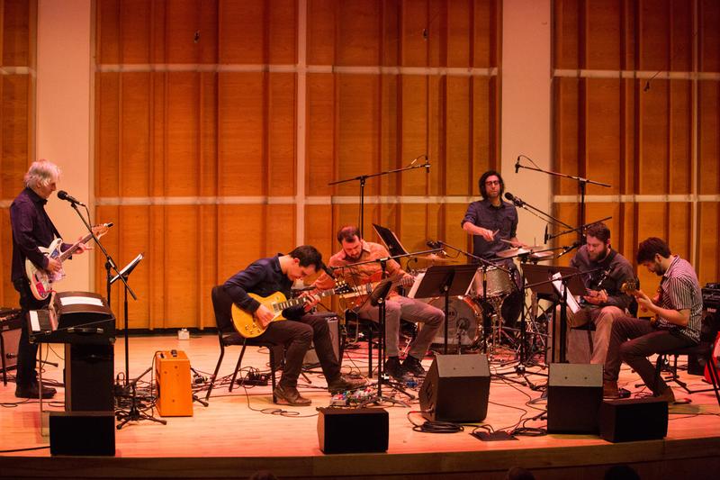 Lee Ranaldo, Dither and Brian Chase perform at Merkin Concert Hall February 2, 2016