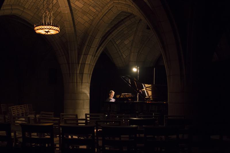 Alexandre Tharaud performs at the Crypt.