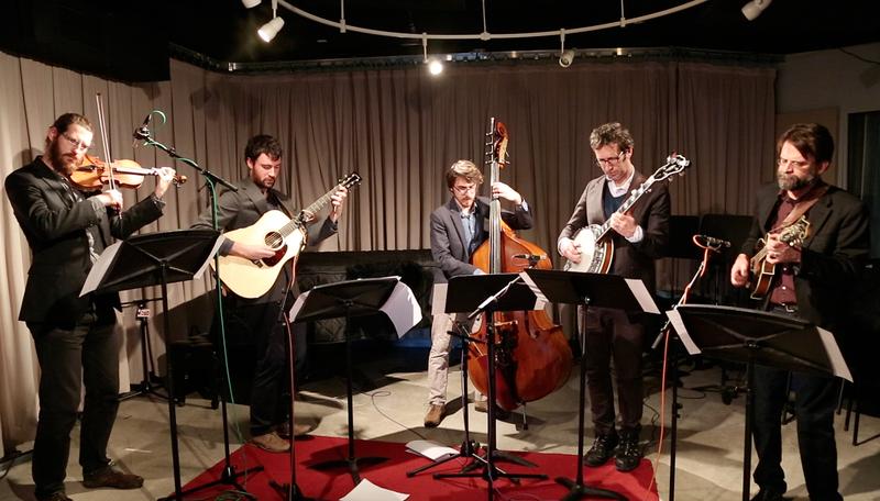 The Jake Schepps Quintet in the WQXR studio.