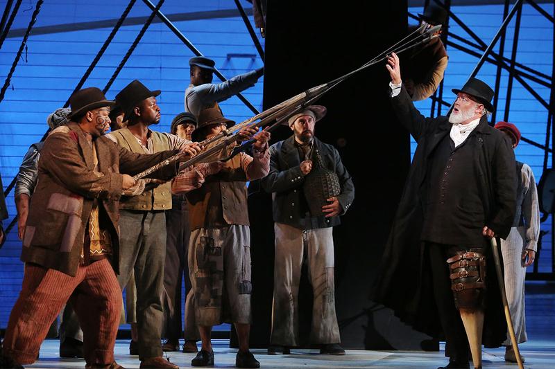 Jay Hunter Morris stars as Captain Ahab in the LA Opera production of 'Moby-Dick.'