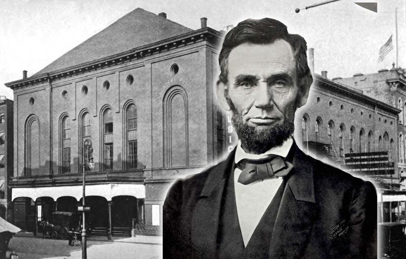 Abraham Lincoln attended the US premiere run of Verdi’s 'Un Ballo in Maschera' at the Academy of Music in New York.