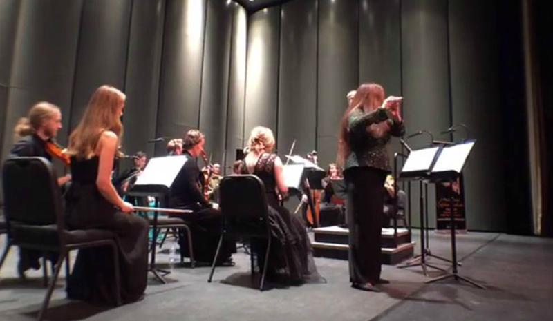 Şefika Kutluer premiered the “Wendling Flute Concerto”
