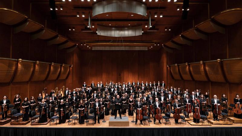 The New York Philharmonic with music director Jaap van Zweden