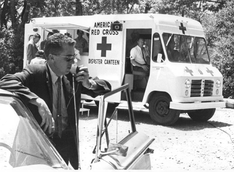 JUL 1961,  JUL 7 1961; Red Cross Dedicates (Photo By Jack Riddle/The Denver Post via Getty Images)