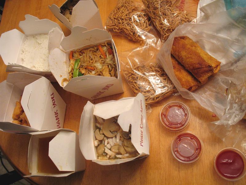 Chinese takeout store