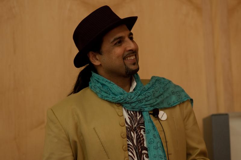 Musician Salman Ahmad of the band Jujoon