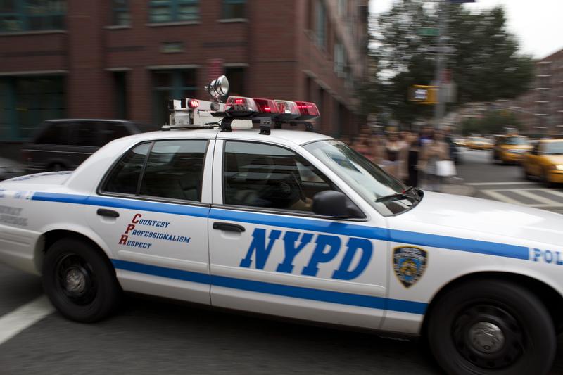 An NYPD cruiser in New York City.