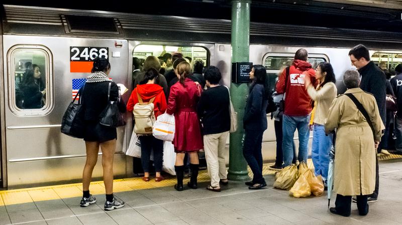 Image result for nyc crowded subway