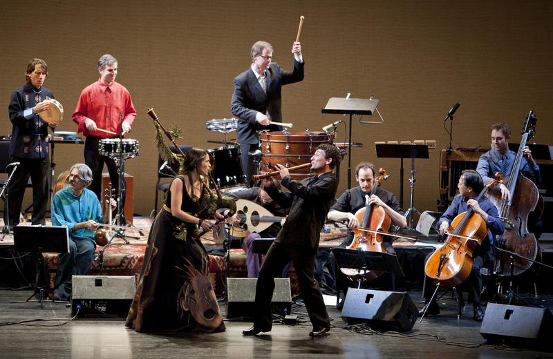 The Silk Road Ensemble with Yo-Yo Ma performing at the Mondavi Center