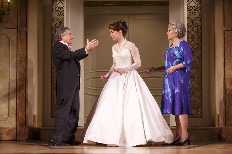 Chip Zien, Sierra Boggess, and Tyne Daly in "It Shoulda Been You"