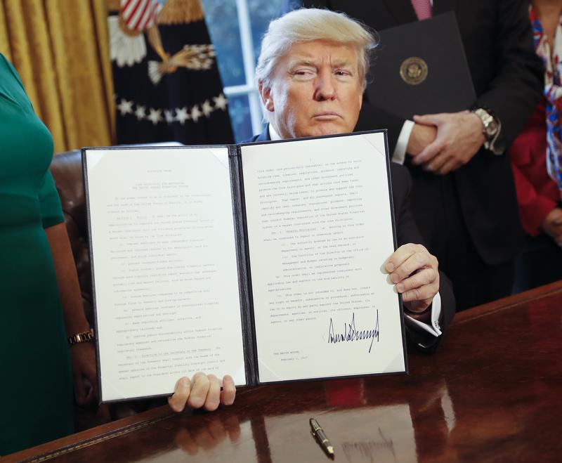 President Trump signs executive orders