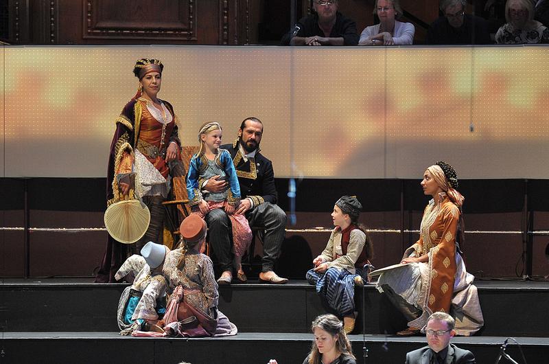 The Glyndebourne Festival’s production of 'The Abduction from the Seraglio' at the BBC Proms in London.