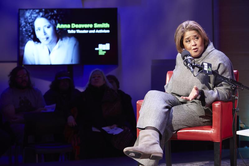 Anna Deavere Smith live in The Greene Space
