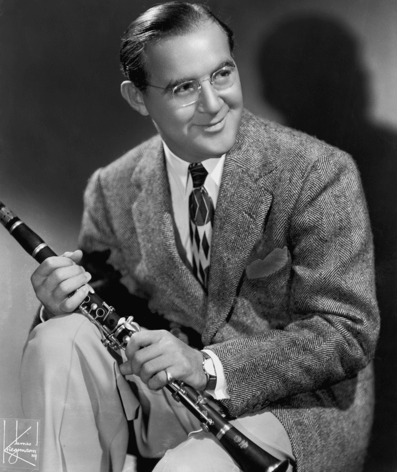 Portrait of American bandleader and clarinetist Benny Goodman, circa 1930s