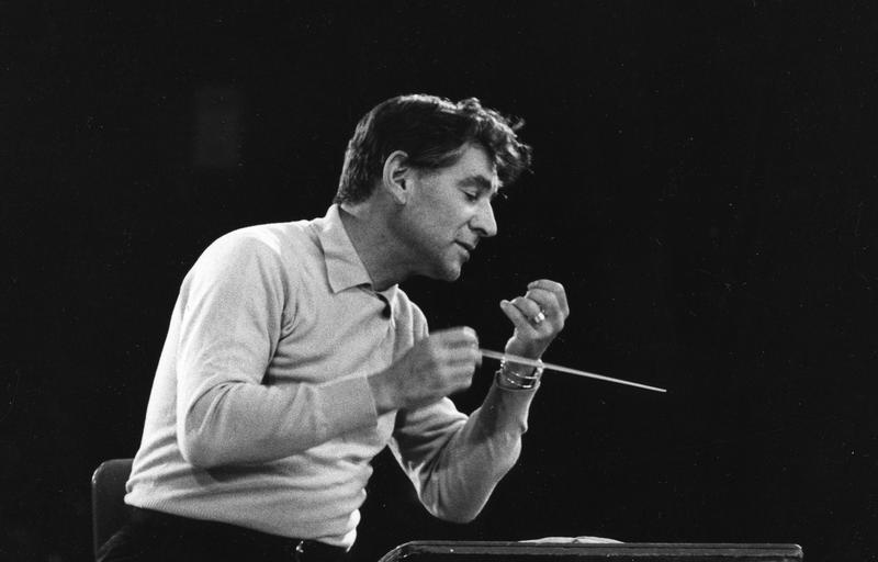 Leonard Bernstein, former music director of the New York Philharmonic. 