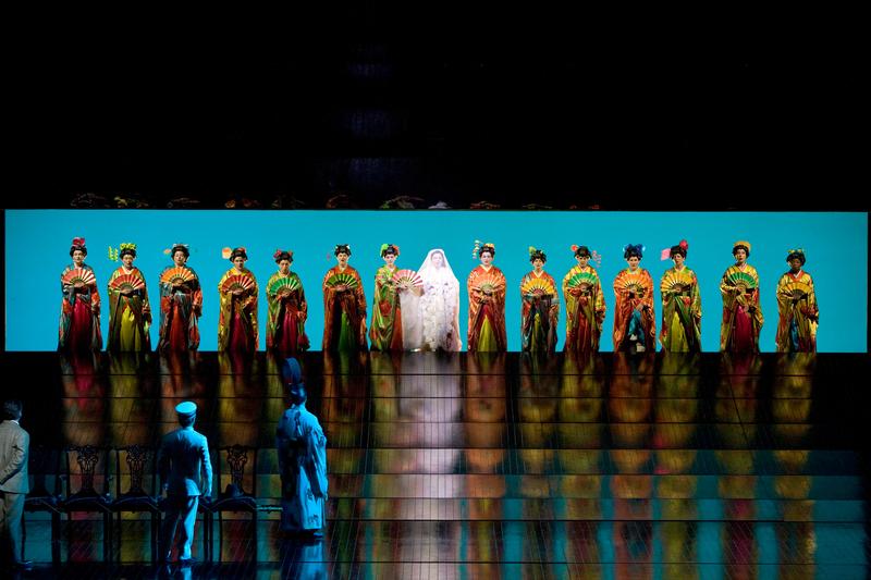 A scene from Act I of Puccini’s “Madama Butterfly.”