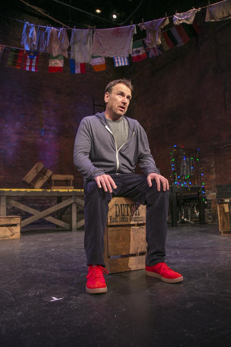 Colin Quinn in a scene from <em>Colin Quinn The New York Story</em>