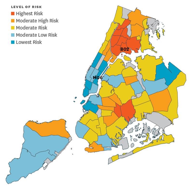 Map Risk Factors For Nyc Children Wnyc News Wnyc