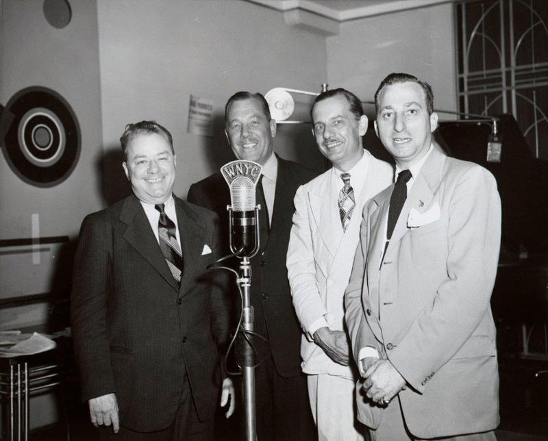 Tommy Cowan, Grover Whalen, Herman Neuman and Seymour N. Siegel in the 1950s