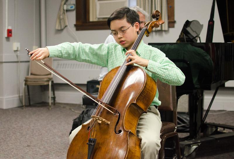 Cellist Dylan Wu.