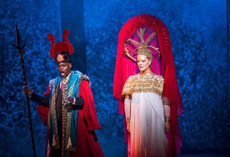 Aida at English National Opera: Robert Winslade-Anderson and Michelle DeYoung.