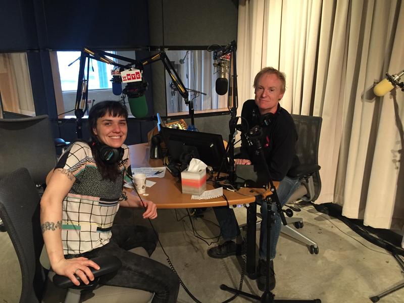 Emily Wells with John Schaefer