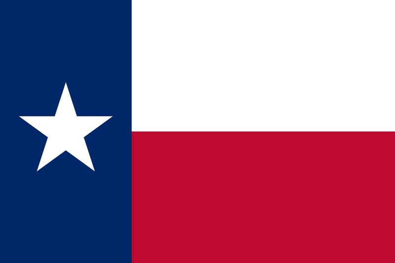 Texas flag.