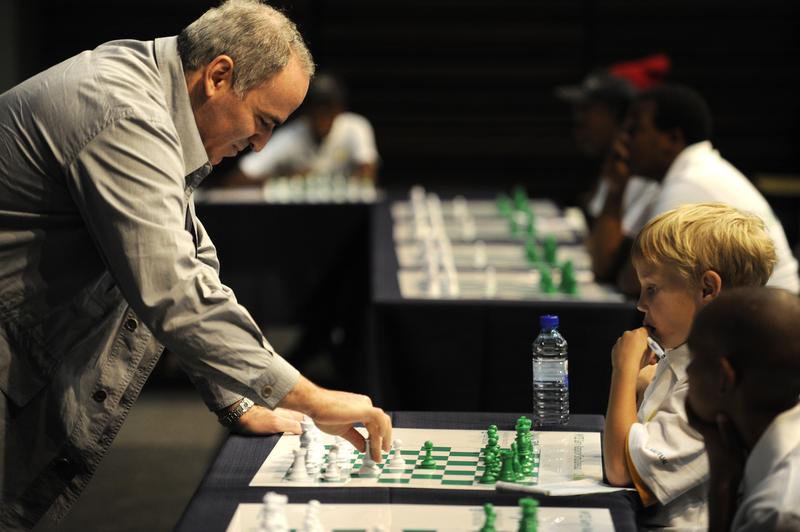 Garry Kasparov - Garry Kasparov is a former world chess champion