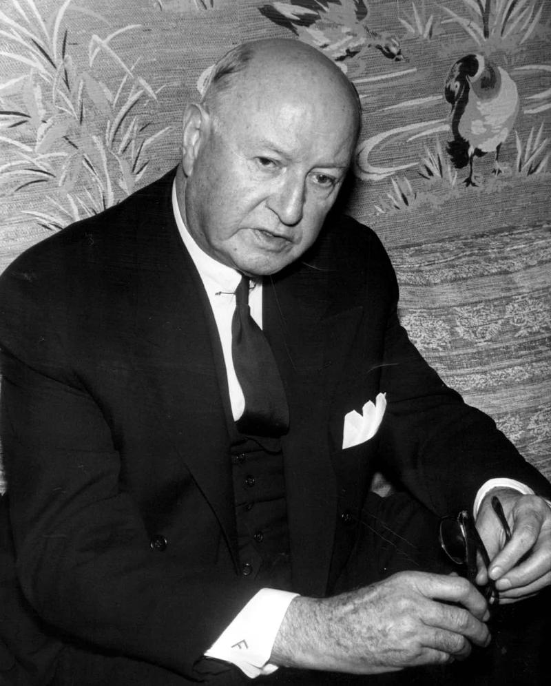 James A. FarleyFormer Postmaster General James A. Farley.