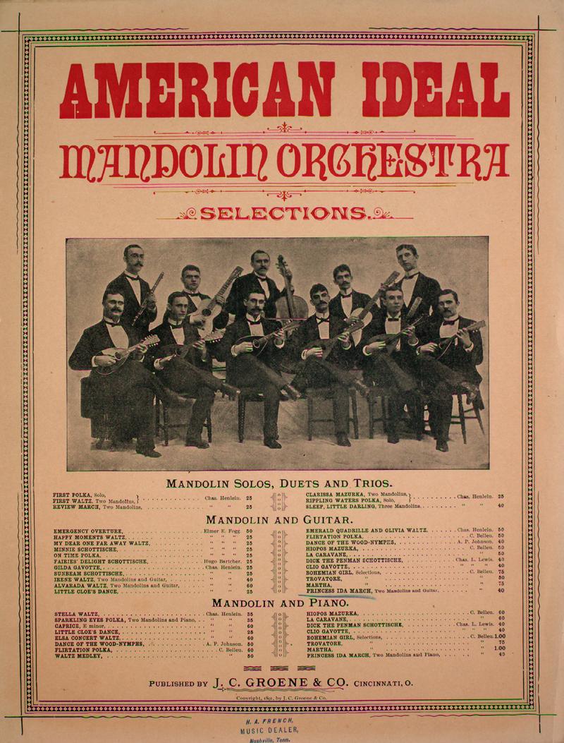 Mandolin Orchestra The Nypr Archive Collections Wnyc