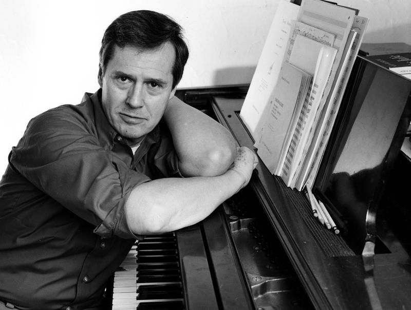 Composer Ned Rorem, 1983.