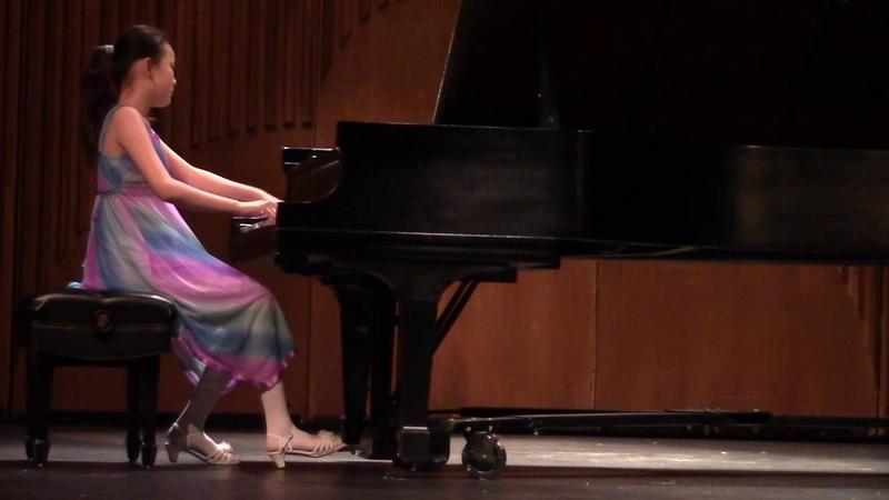 Hannah Zhang at the 31st International Young Artists Piano Competition