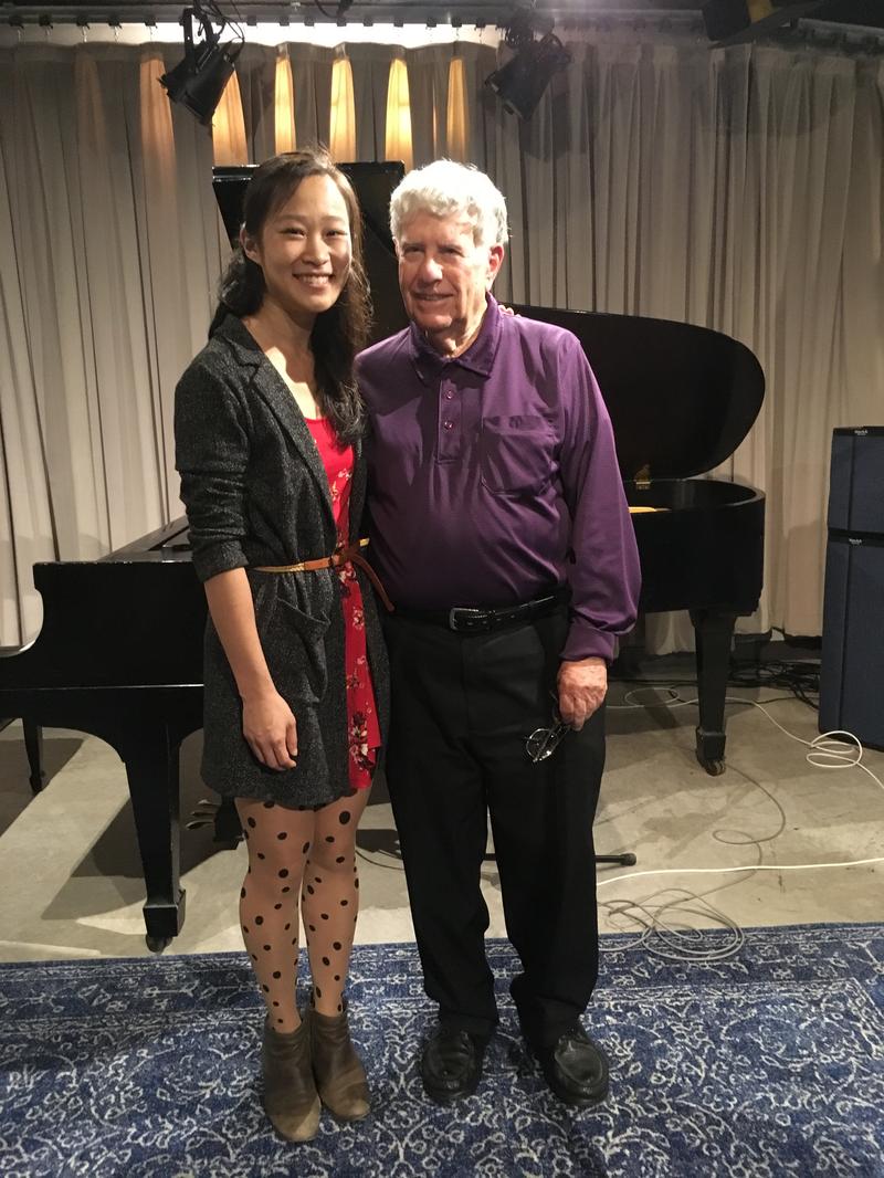 2017 winner of the Pro Musicis International Award, pianist Juliann Ma with Bob Sherman