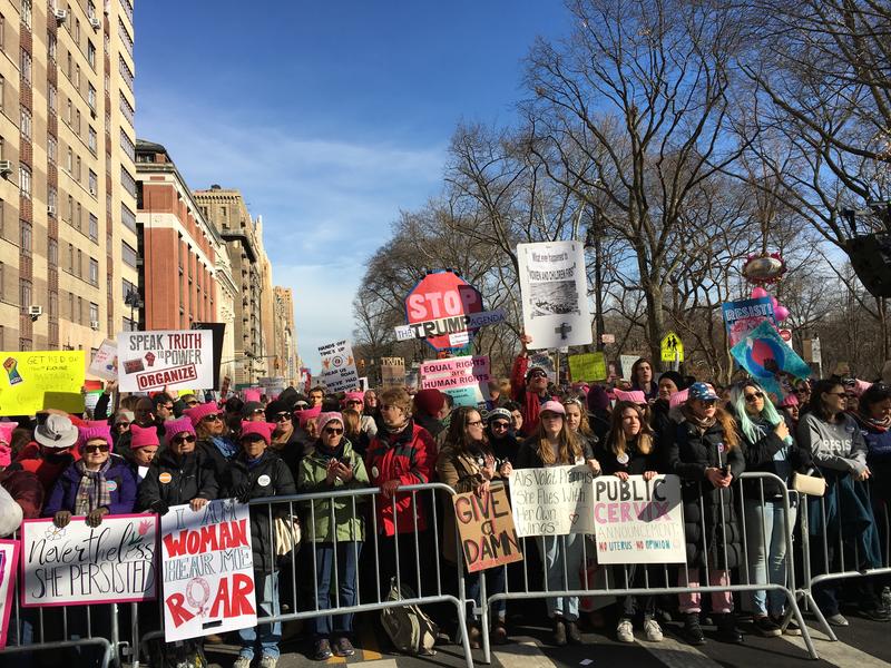 New York City's Women's Marches The Brian Lehrer Show WNYC Studios