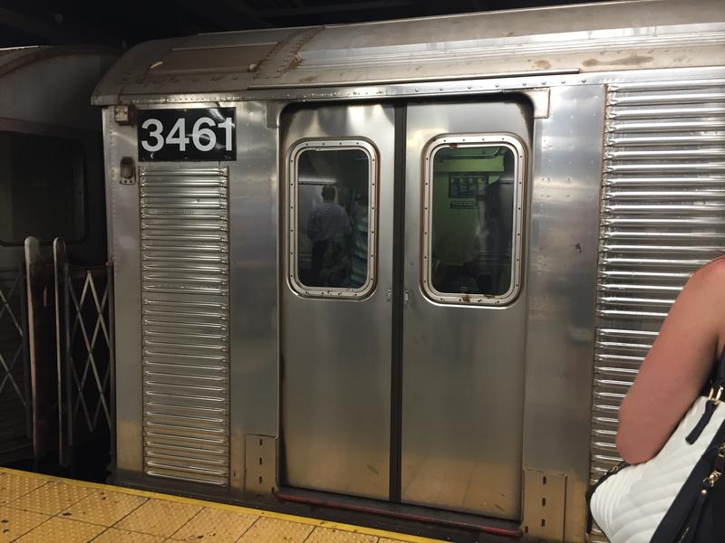 Car #3461 was just one of dozens of subway cars that didn't have working air conditioning on Monday 