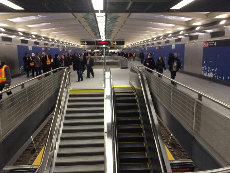 A Peek At The City S Newest Subway Line Wnyc News Wnyc
