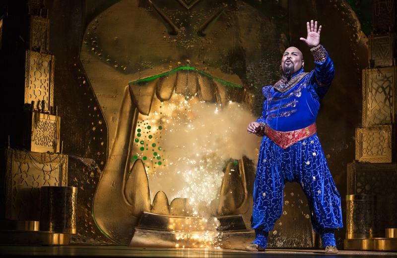James Monroe Iglehart as Genie in "Aladdin" on Broadway
