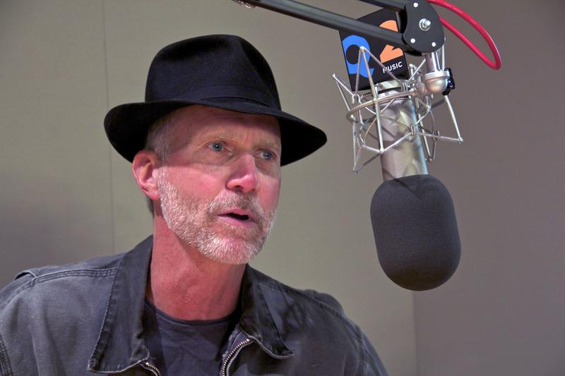 Composer John Luther Adams in the studio. 
