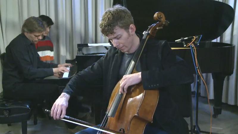 Cellist Joshua Roman and pianist Andrius Žlabys perform live in the Q2 Music studio.