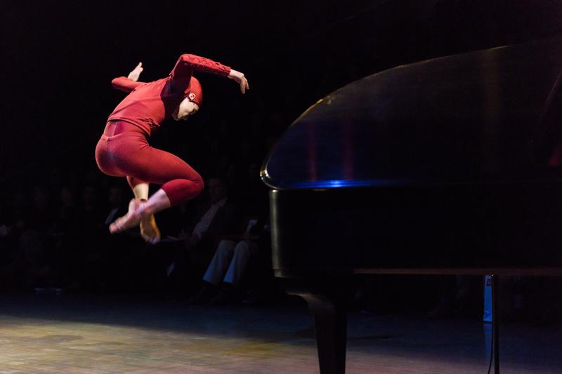 Silas Riener performs "Changeling" by Merce Cunningham.